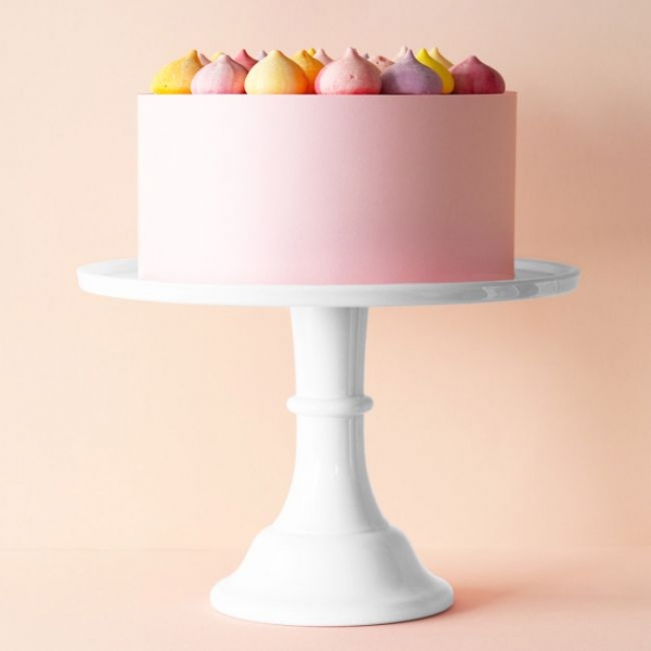 Cake Stand 30cm - White